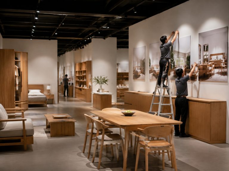 高碑店企业展厅与文化墙设计施工